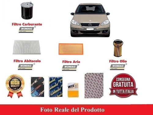 Kit filtri tagliando mercedes - filtri,